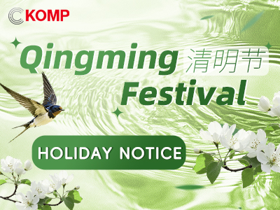 KOMP Company Holiday Notice
