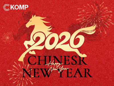 KOMP 2026 Spring Festival Holiday Notice